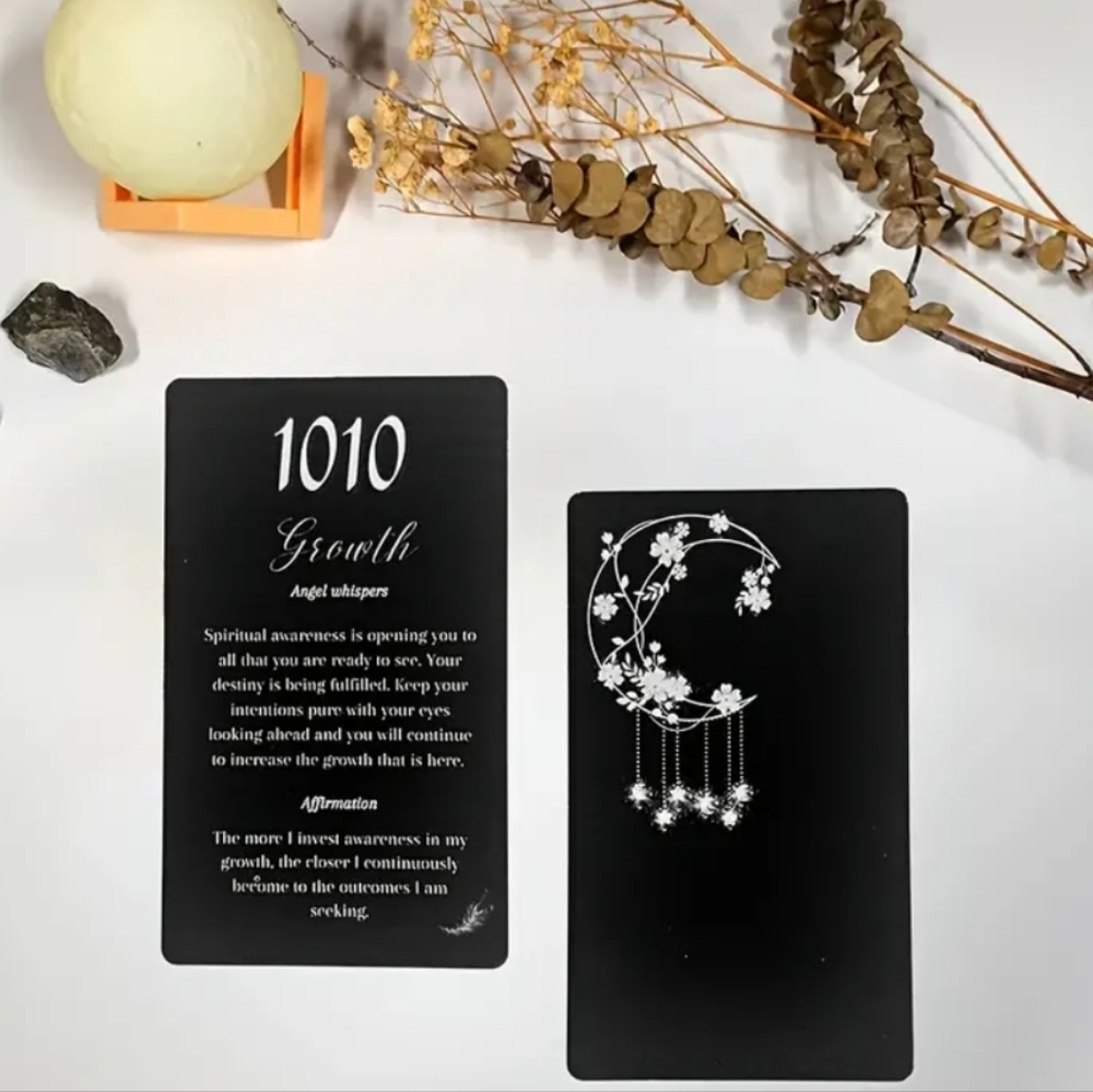 New Travel Size Angel Wisper Number Affirmation Cards with Detailed MESSAGES